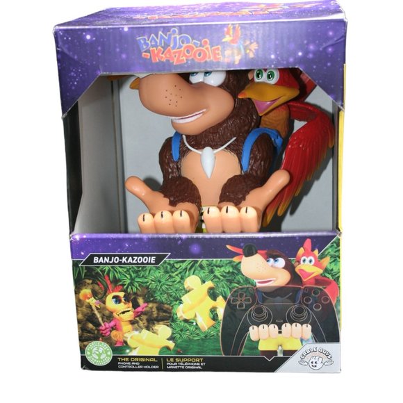 Cable Guys Banjo-Kazooie Controller‎ And Phone Holder Box Game Studios 2023 - Picture 1 of 10